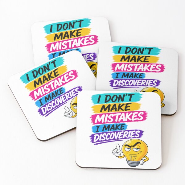 Item preview, I Don't Make Mistakes I Make Discoveries designed and sold by KLERIKSTORE.