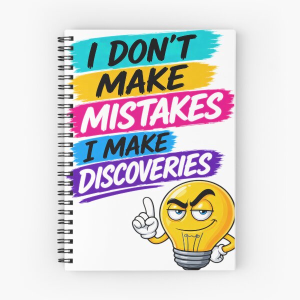 Item preview, I Don't Make Mistakes I Make Discoveries designed and sold by KLERIKSTORE.