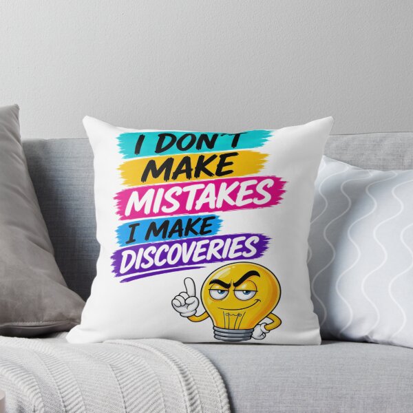 Item preview, I Don't Make Mistakes I Make Discoveries designed and sold by KLERIKSTORE.