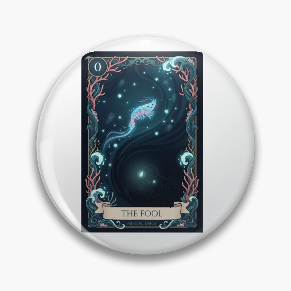 Item preview, Ocean Fool Tarot Card Deep Sea Art designed and sold by SMARTKIT  DESIGNAGENCY.