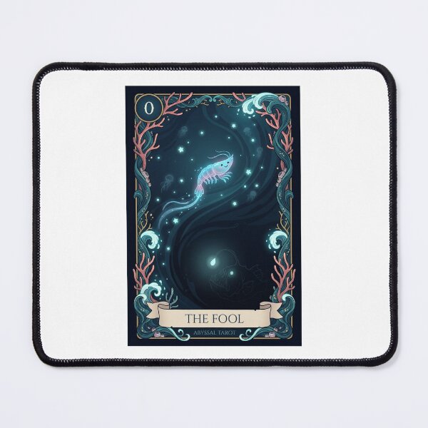 Item preview, Ocean Fool Tarot Card Deep Sea Art designed and sold by SMARTKIT  DESIGNAGENCY.