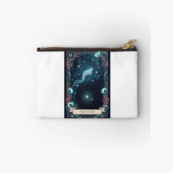 Item preview, Ocean Fool Tarot Card Deep Sea Art designed and sold by SMARTKIT  DESIGNAGENCY.