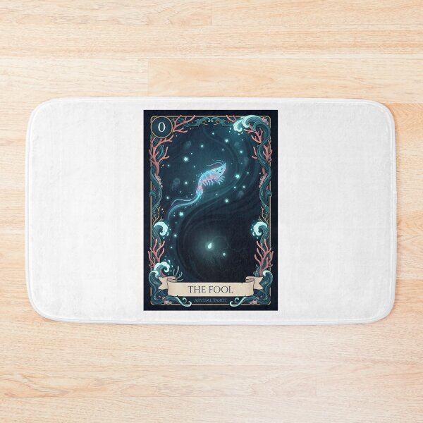 Item preview, Ocean Fool Tarot Card Deep Sea Art designed and sold by SMARTKIT  DESIGNAGENCY.