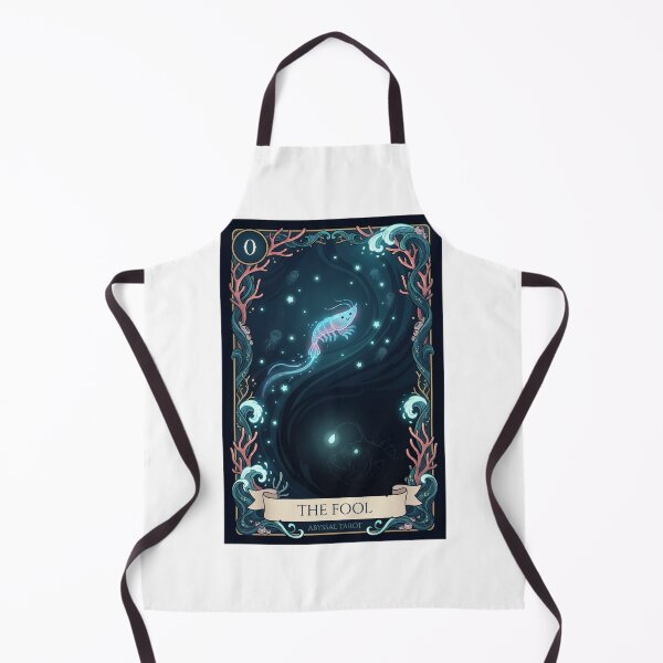 Item preview, Ocean Fool Tarot Card Deep Sea Art designed and sold by SMARTKIT DESIGNAGENCY.