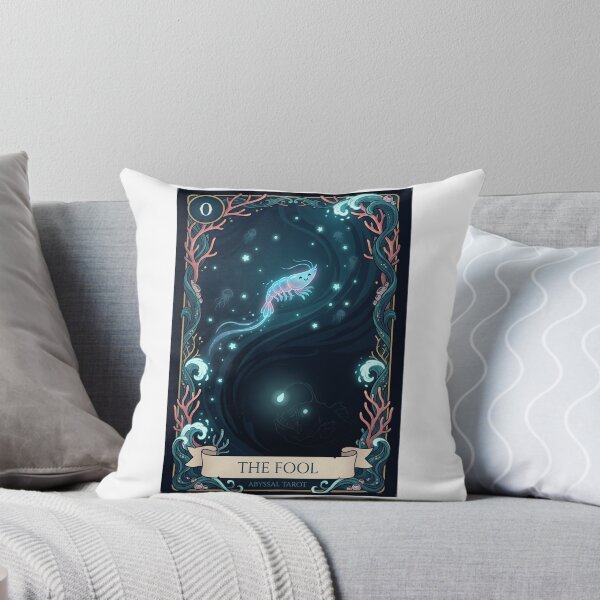 Item preview, Ocean Fool Tarot Card Deep Sea Art designed and sold by SMARTKIT  DESIGNAGENCY.