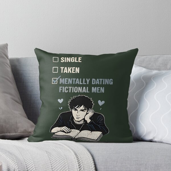 Item preview, In A Fictional Crisis Gothic Dark Academia Book Lover designed and sold by CloudyCatArt.