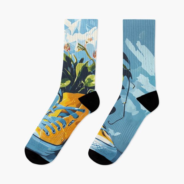 Item preview, Kicks and Botanicals designed and sold by ONYX Pixee.