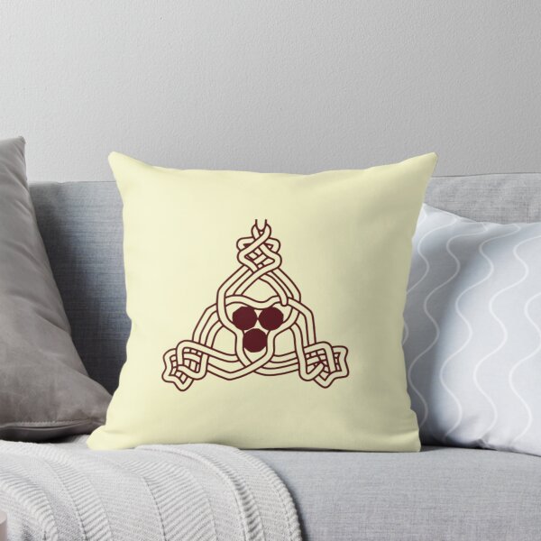 Item preview, Intricate Celtic Trinity Knot Line Art ​​​– Warm Ivory Edition  designed and sold by Macramellennias.