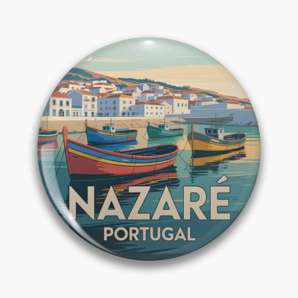 Item preview, Nazaré Portugal: Colorful Fishing Boats Coast designed and sold by CircinusStore.