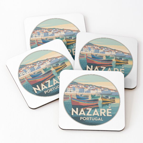 Item preview, Nazaré Portugal: Colorful Fishing Boats Coast designed and sold by CircinusStore.
