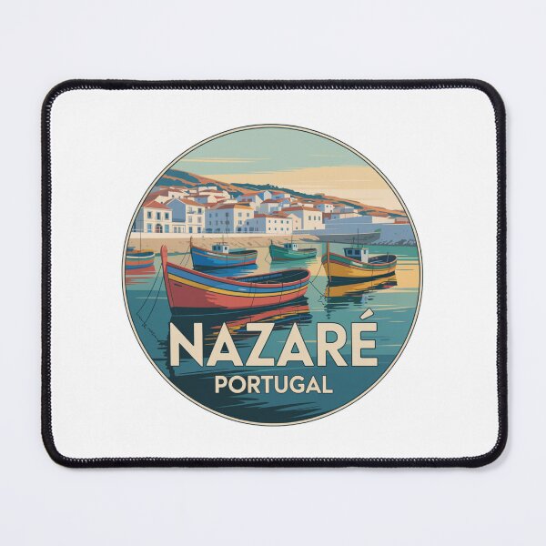 Item preview, Nazaré Portugal: Colorful Fishing Boats Coast designed and sold by CircinusStore.