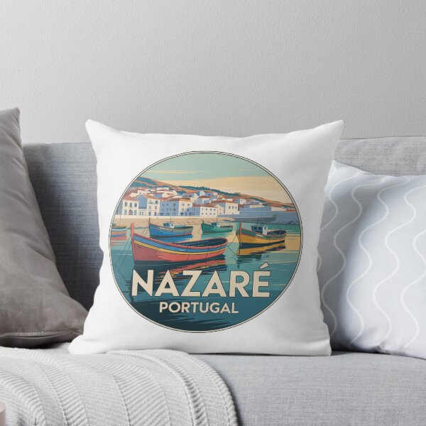 Item preview, Nazaré Portugal: Colorful Fishing Boats Coast designed and sold by CircinusStore.
