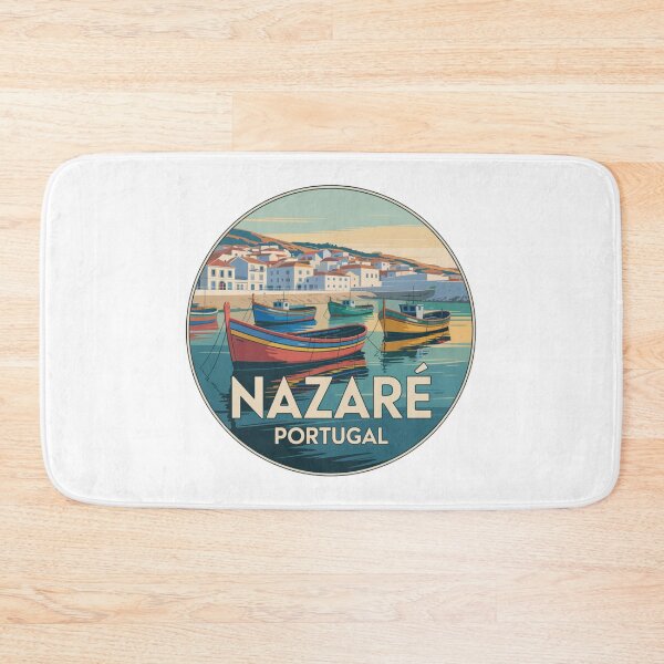 Item preview, Nazaré Portugal: Colorful Fishing Boats Coast designed and sold by CircinusStore.