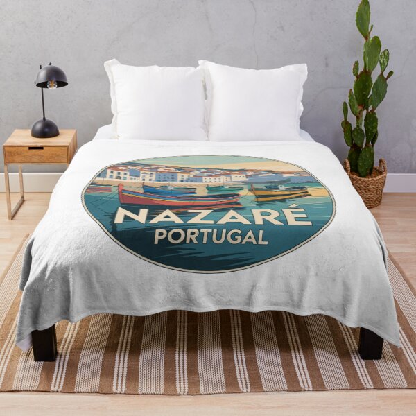 Item preview, Nazaré Portugal: Colorful Fishing Boats Coast designed and sold by CircinusStore.