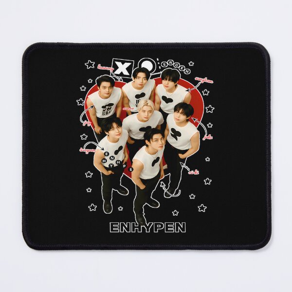Item preview, Enhypen Kpop Group Heart Frame Member designed and sold by Geergio.