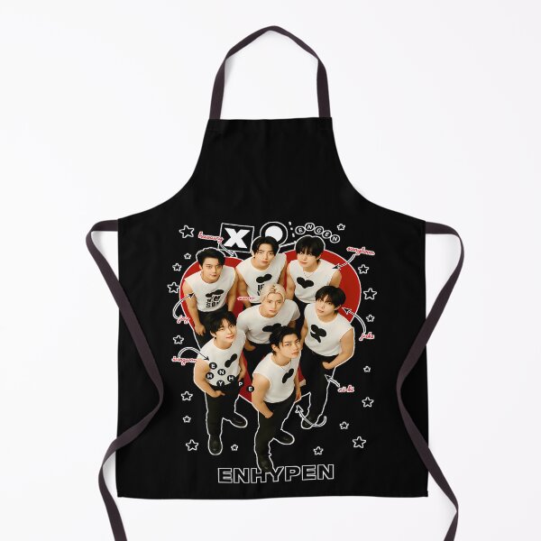 Item preview, Enhypen Kpop Group Heart Frame Member designed and sold by Geergio.