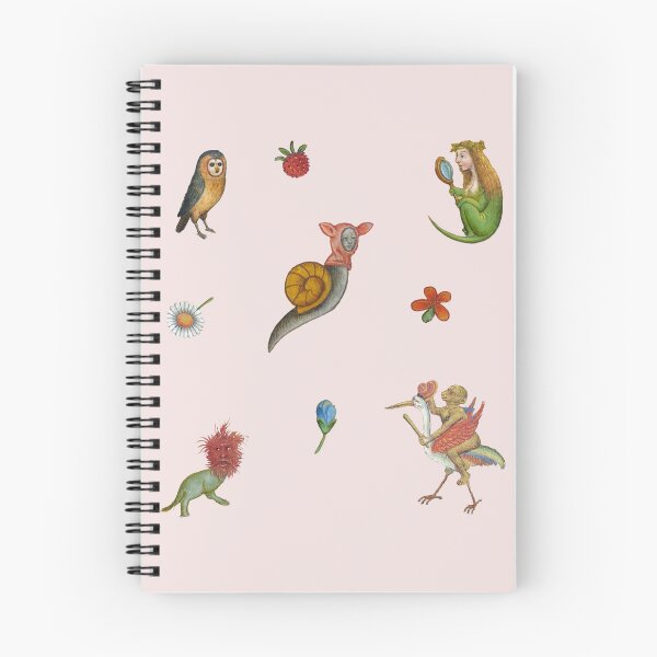 Item preview, whimsical medieval creatures - garden edition sticker pack designed and sold by mooneko.
