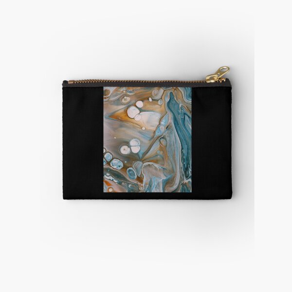 Item preview, Brown Marble Cell Acrylic Fluid Pour Texture designed and sold by Geergio.