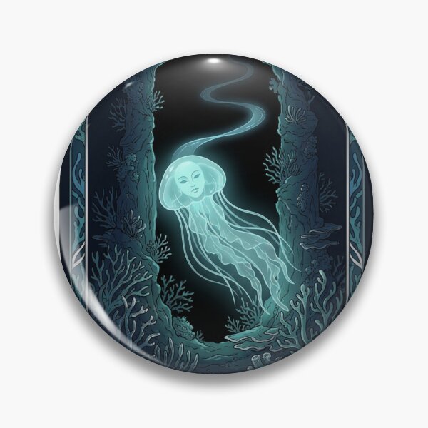 Item preview, Jellyfish High Priestess Tarot Card designed and sold by SMARTKIT  DESIGNAGENCY.
