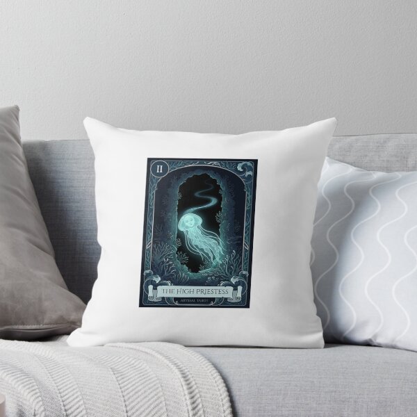 Item preview, Jellyfish High Priestess Tarot Card designed and sold by SMARTKIT  DESIGNAGENCY.