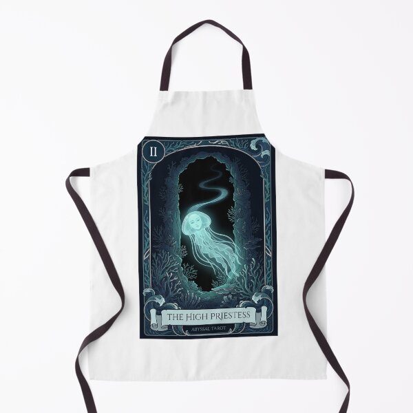 Item preview, Jellyfish High Priestess Tarot Card designed and sold by SMARTKIT  DESIGNAGENCY.