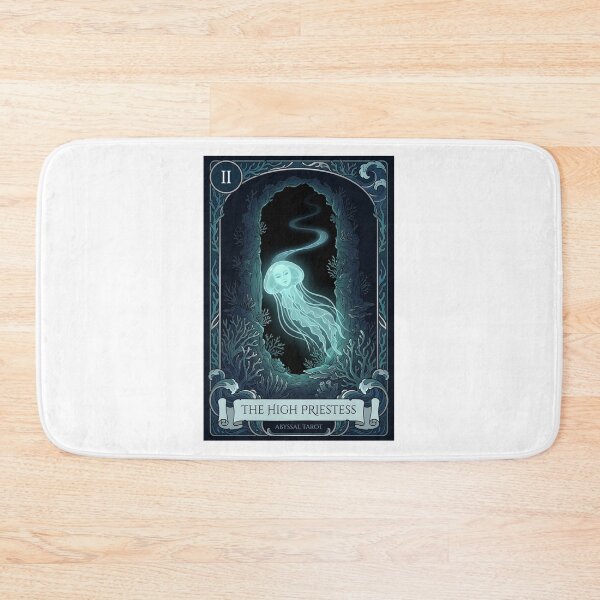 Item preview, Jellyfish High Priestess Tarot Card designed and sold by SMARTKIT  DESIGNAGENCY.