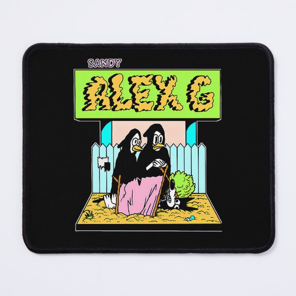 Item preview, Sandy Alex G Cartoon Birds Fenced Yard Scene designed and sold by Geergio.