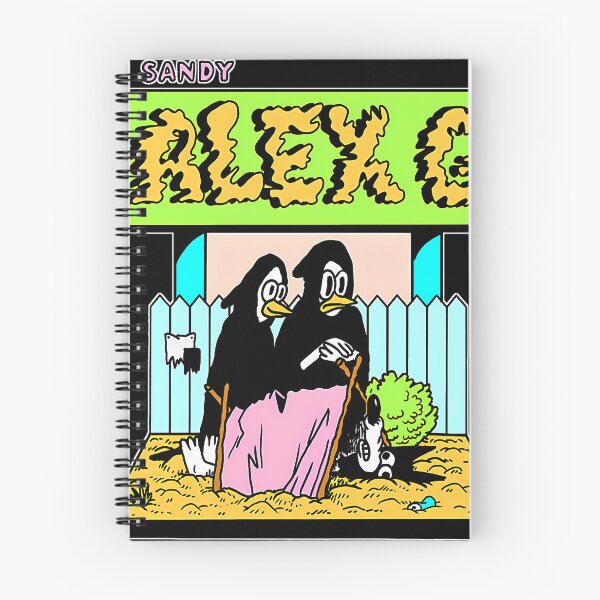 Item preview, Sandy Alex G Cartoon Birds Fenced Yard Scene designed and sold by Geergio.