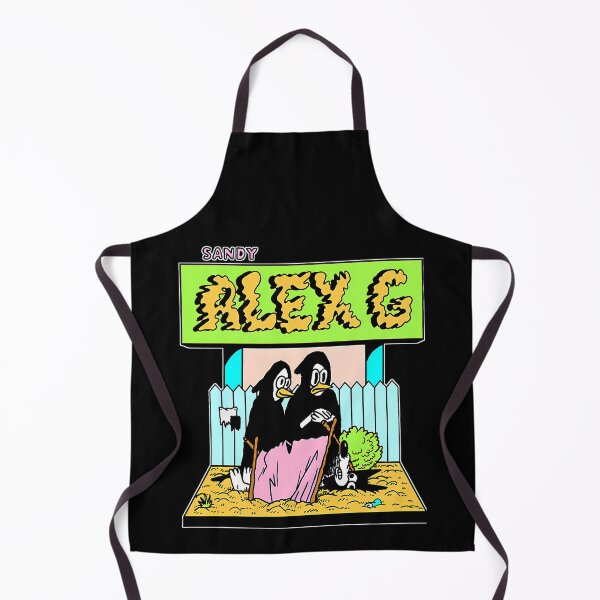 Item preview, Sandy Alex G Cartoon Birds Fenced Yard Scene designed and sold by Geergio.