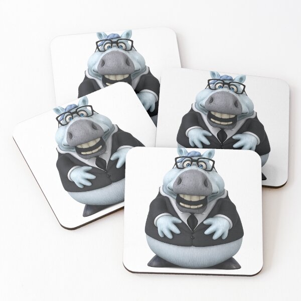 Item preview, Funny 3D Cartoon Horse in a Stylish Suit and Glasses designed and sold by BednarEvans.