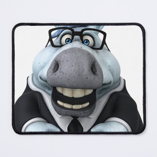 Item preview, Funny 3D Cartoon Horse in a Stylish Suit and Glasses designed and sold by BednarEvans.