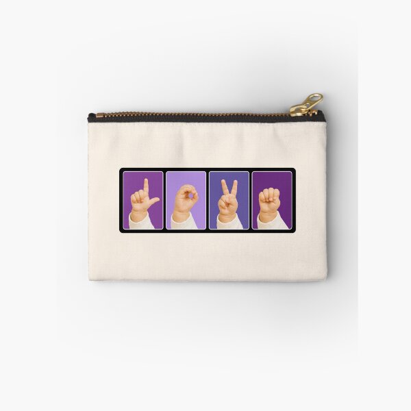 Item preview, Baby Hands ASL Love - Cute Purple Sign Language Art designed and sold by snewen.