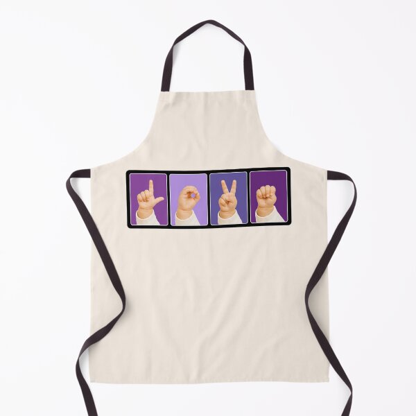 Item preview, Baby Hands ASL Love - Cute Purple Sign Language Art designed and sold by snewen.