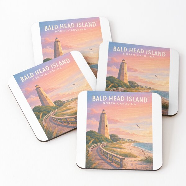 Item preview, Bald Head Island Lighthouse North Carolina Atlantic Coast designed and sold by Aryabek.