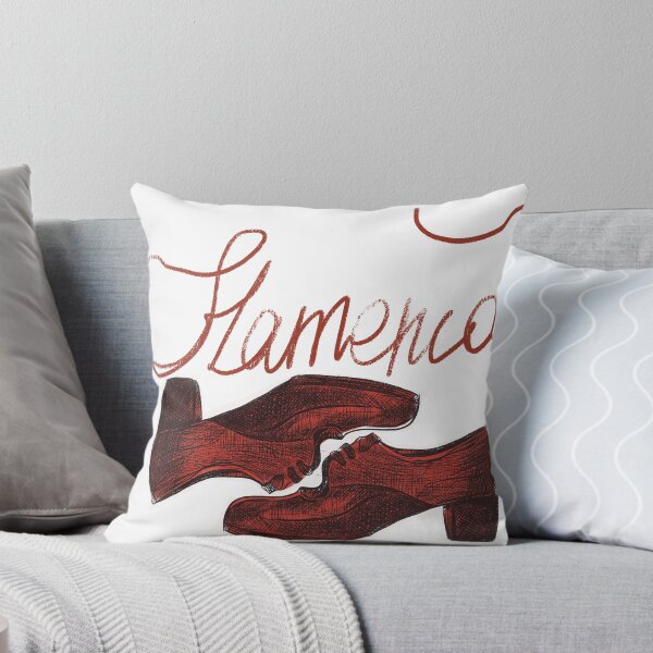 Aperçu de l'œuvre Chaussures de flamenco – illustration expressive dessinée à la main créée et vendue par WorldOFaMillion.