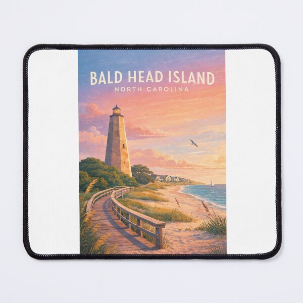 Item preview, Bald Head Island Lighthouse North Carolina Atlantic Coast designed and sold by Aryabek.