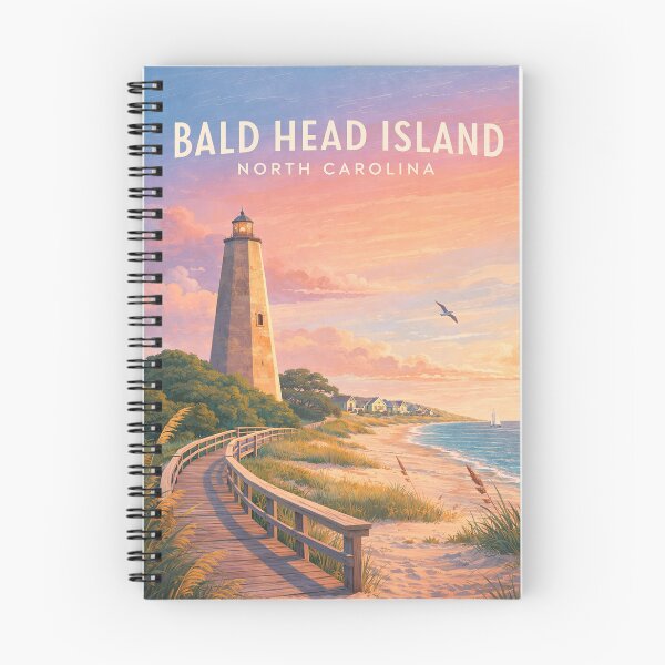 Item preview, Bald Head Island Lighthouse North Carolina Atlantic Coast designed and sold by Aryabek.