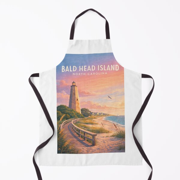 Item preview, Bald Head Island Lighthouse North Carolina Atlantic Coast designed and sold by Aryabek.