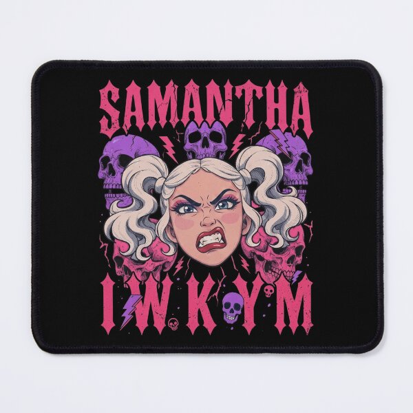 Item preview, Samantha In K.Y.M, Dungeon Crawler Carl, DCC LitRPG Fantasy Book Lover, Goth Reader, BookTok designed and sold by RafaelScherer.