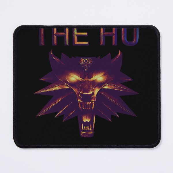 Item preview, The Hu Mongolian Band Golden Wolf Head Emblem designed and sold by cbbagedesign.