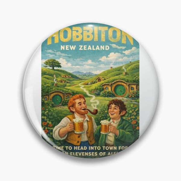 Item preview, Hobbiton Movie Set Matamata New Zealand Middle Earth designed and sold by Aryabek.