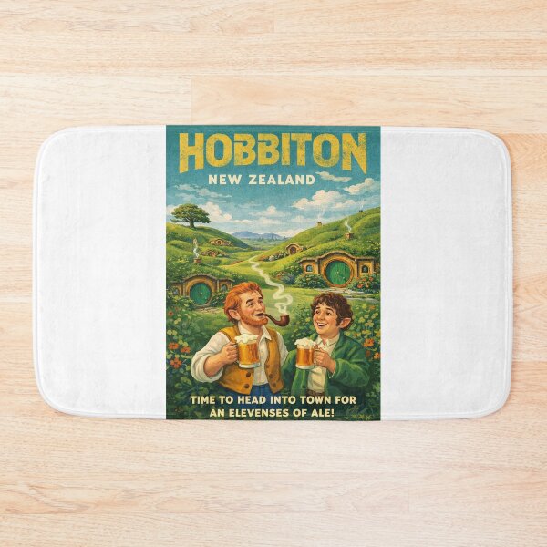 Item preview, Hobbiton Movie Set Matamata New Zealand Middle Earth designed and sold by Aryabek.