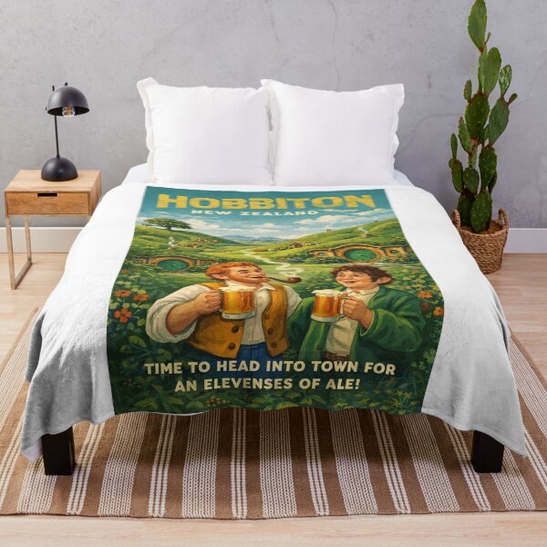 Item preview, Hobbiton Movie Set Matamata New Zealand Middle Earth designed and sold by Aryabek.