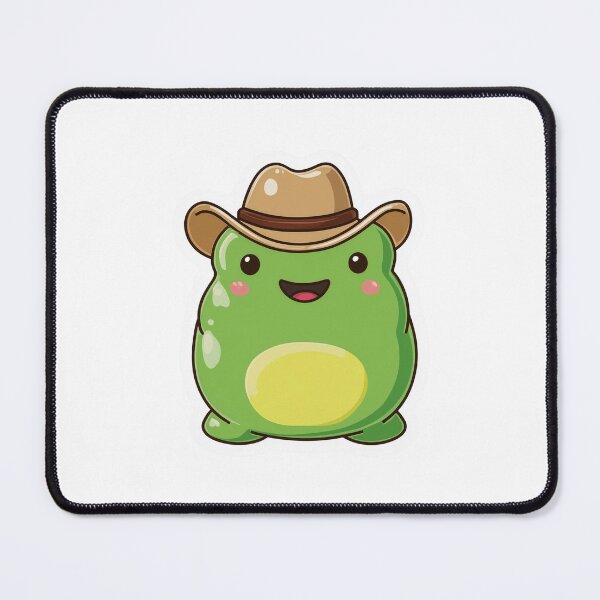 Item preview, Cowboy Frog Cute Kawaii Western Froggy designed and sold by StickerMan17.
