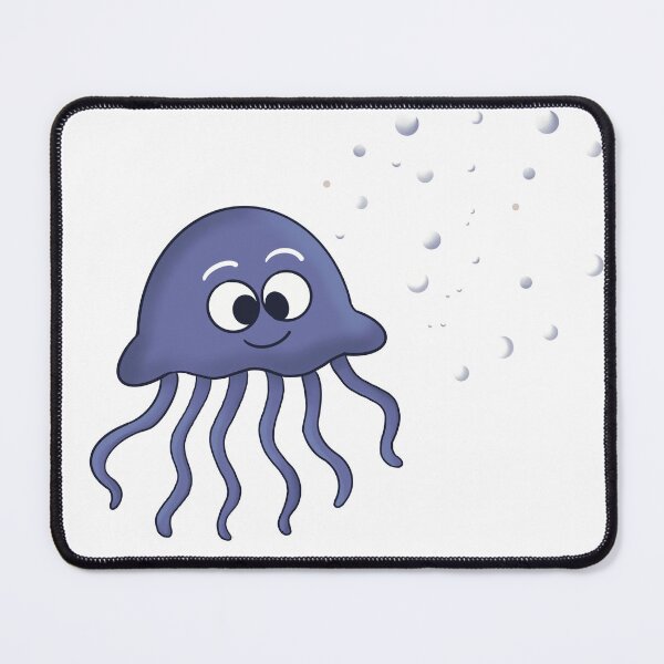 Item preview, Jellyfish underwater - ocean illustration for colored backgrounds designed and sold by Mohr-Color.