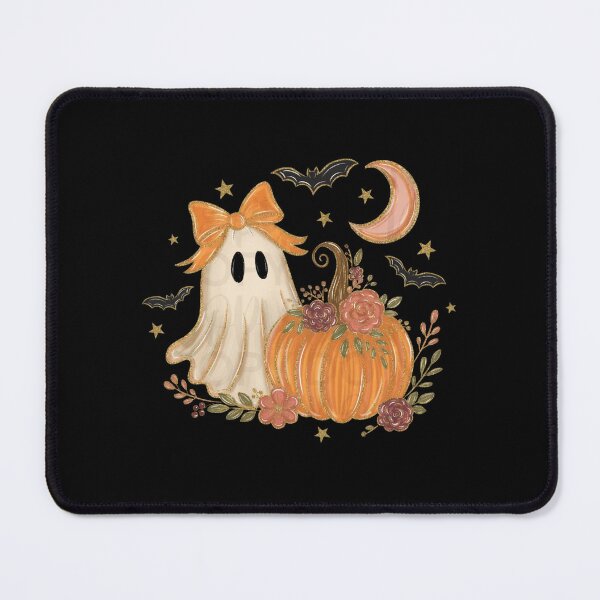 Item preview, Floral Ghost Halloween Pumpkin, Spooky Ghost Halloween, Floral Fall Pumpkin Coquette Sublimation, Spooky Season designed and sold by RafaelScherer.