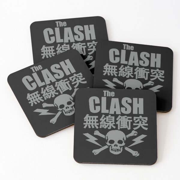 Item preview, The Clash Rock Skull and Crossbones Japanese designed and sold by cbbagedesign.