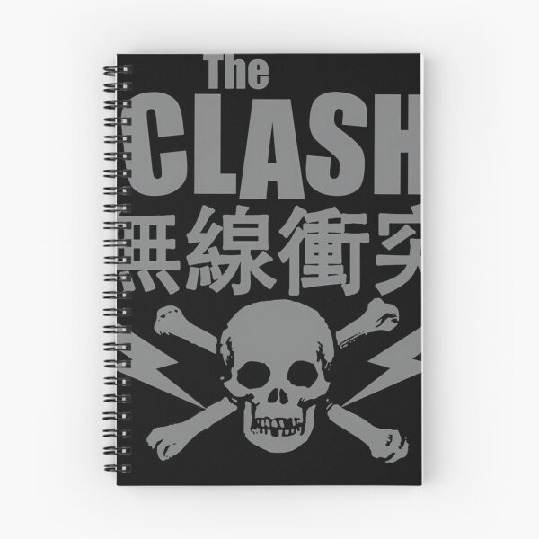 Item preview, The Clash Rock Skull and Crossbones Japanese designed and sold by cbbagedesign.