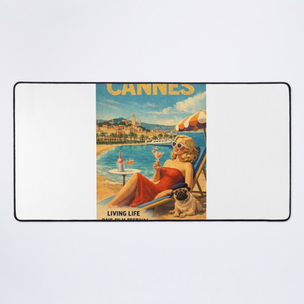 Item preview, Cannes French Riviera Mediterranean Film Festival Escape designed and sold by Aryabek.