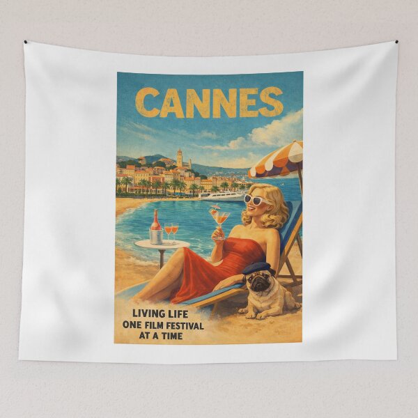 Item preview, Cannes French Riviera Mediterranean Film Festival Escape designed and sold by Aryabek.